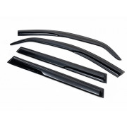 Вітровики (дефлектори вікон) Honda Civic 9 (2012-2016) MyRacing 002hd020201 (комплект 4шт)