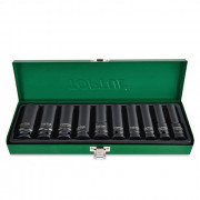 Набір головок ударних дюймових довгих 1/2'' 7/16-1'' Toptul GEAD1002 (10шт)