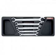 Набор ключей разрезных 8-22мм (в ложементе) Toptul GAAT0502 (5шт)