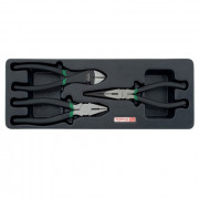 Набор пассатижей (в ложементе) Toptul GBAT0304 (3шт)