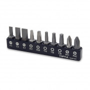 Набір біт 1/4'' (PH, SL, TORX, SQ) Toptul GAAV1001 (10шт)