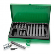 Набор бит 10мм TORX Т20-Т55 + держатель Toptul GAAD1506 (15шт)