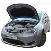 Амортизатори капота (газові упори капота) Euro-Upor EU-CH-PAC-02-2 для Chrysler Pacifica 2 (2018+) 2шт