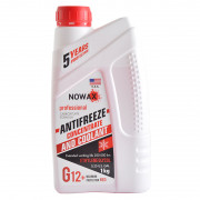 Антифриз Nowax Antifreeze Concentrate G12+ (концентрат червоного кольору)