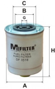 Фільтр паливний MFILTER DF3518