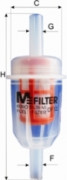 Топливный фильтр MFILTER DF12