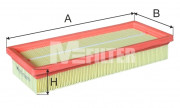 Фільтр повітряний MFILTER K7018