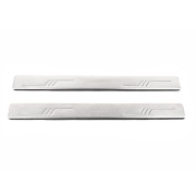 Накладки на пороги Toyota Corolla (E140, E150) 2006-2013 Omsa Line 7011092 (2шт)