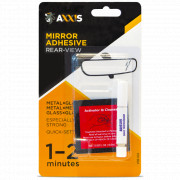 Клей для приклеювання дзеркала заднього виду до скла AXXIS Mirror Adhesive (0.4мл + 0.6мл)