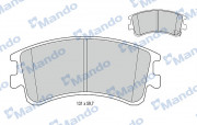 Колодки гальмівні MANDO MBF015637