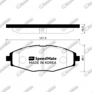 Колодки гальмівні SpeedMate SM-BPG008