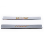 Накладки на пороги Ford Connect (2002-2013) Carmos car300068 (2шт)