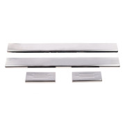 Накладки на пороги Toyota Yaris 2 (XP90) 2006-2011 Carmos car0217 (комплект 4шт)