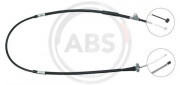 Трос стояночного (ручного) тормоза A.B.S. K16048