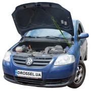 Амортизатор капота (газовый упор капота) Euro-Upor EU-VW-FOX-01-1 для Volkswagen Fox (2005-2011)