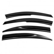 Дефлекторы окон (ветровики) на Hyundai Accent (2006-2010) Sunplex sp-s-03 (комплект 4шт)