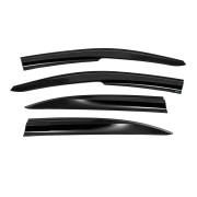 Дефлекторы окон (ветровики) на Opel Vectra C (2002-2008) Sunplex sp-s-200 (комплект 4шт)