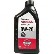    Nissan Genuine Motor Oil 0W-20 (999PK000W20N)