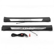 Накладки на пороги з підсвіткою Lexus NX (2015-2021) Libao bkt-ln-p51 (2шт)