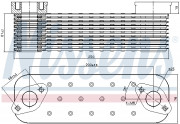 Оливний радіатор автомобільний NISSENS 90727