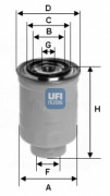 Топливный фильтр UFI 24.413.00