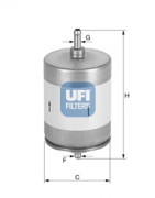 Топливный фильтр UFI 31.817.00