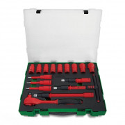 Набор инструмента электроизолированного VDE 1/2'' Toptul GZC1609 (16шт)