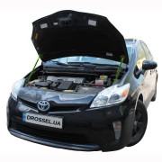 Амортизаторы капота (газовые упоры капота) Euro-Upor EU-TO-PRI-03-2 для Toyota Prius 3 (2009-2015) 2шт