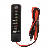 Цифровий акумуляторний тестер Yato YT-83101