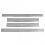 Накладки на пороги Renault Laguna 2 (2001-2007) Nataniko PS-RE10 / P-RE10 / PK-RE10 (комплект 4шт)