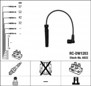 Комплект высоковольтных проводов зажигания RCDW1203 NGK 6022