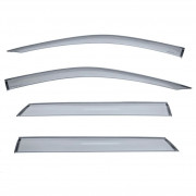 Дефлекторы окон (ветровики) на Dodge Durango (2011-2019) WELLvisors 3-847DG006 (комплект 4шт)