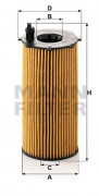 Фільтр масляний MANN HU820/2X