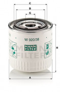 Масляный фильтр MANN W920/38