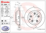 Тормозной диск BREMBO 09.C884.11
