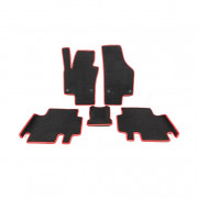 Коврики в салон EVA для Volkswagen Sharan (2010+) 5шт, 2 ряда