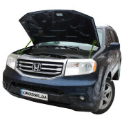 Амортизаторы капота (газовые упоры капота) Euro-Upor EU-HO-PIL-02-2 для Honda Pilot 2 (2008-2015) 2шт