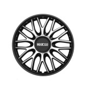 Колпаки на колеса, диски Sparco Roma DO SPC1596SVBK (R15)