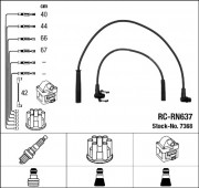 Комплект высоковольтных проводов зажигания RC-RN637 NGK 7368