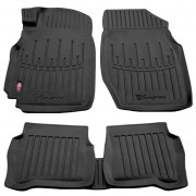 Коврики 3D в салон Stingray для Nissan Almera (N16) 2000-2006, Almera Classic (2006-2011) (5шт) 5014095