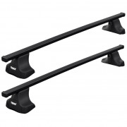 Багажник на гладкую крышу (поперечины) Audi A3 (8P), S3, RS3 Sportback (2003-2012) Thule Squarebar Evo Rapid TH 7123-754-1417