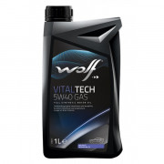Моторное масло Wolf Vitaltech 5W-40 GAS