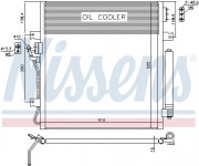 Радиатор кондиционера NISSENS 940461