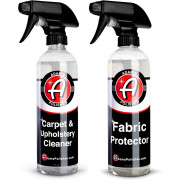         ( Adam's Polishes Carpet & Upholstery Cleaner +  Adam's Polishes Fabric Protector)