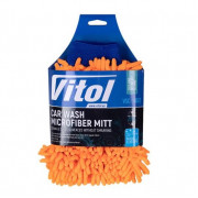 Губка-рукавиця для мийки авто Vitol Car Wash Microfiber Mitt (VSC-1402)