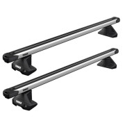 Багажник на гладкую крышу (поперечины) Honda Jazz, Fit (2008-2015) Thule Slidebar Evo TH 892-7105-5126