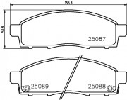   BREMBO P54 055