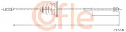 Трос стояночного (ручного) тормоза COFLE 11.5776