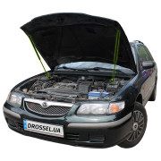 Амортизаторы капота (газовые упоры капота) Euro-Upor EU-MA-626-05-2 для Mazda 626 (GF) 1999-2002 (2шт)