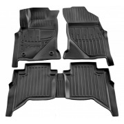 Коврики 3D в салон Stingray для Toyota Hilux 8 (2015+) (5шт) 5022325